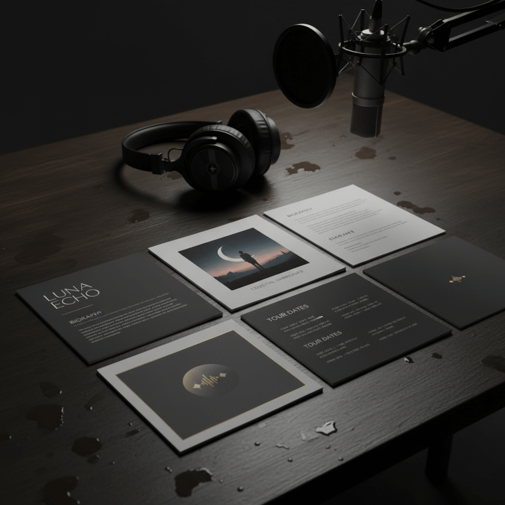 Artist Press Kit Design (EPK)